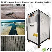 500W Airport Runway gummilaserrengöringsmaskin