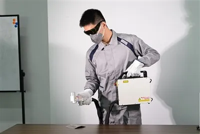 How to use 100W laser cleaning machine